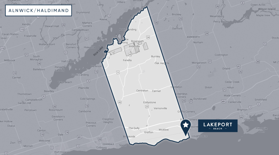 Map Lakeport Location